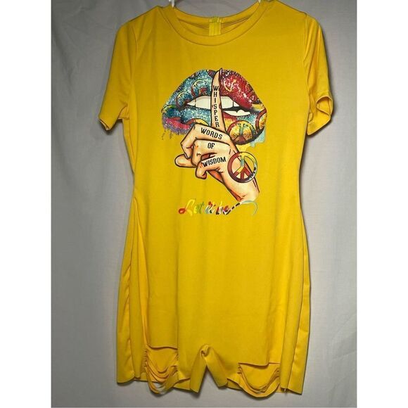 Yellow romper  - Picture 4 of 7